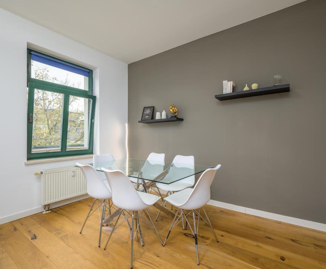 Arbio I Modern Apart Near Leipzig Stoetteritz Buitenkant foto